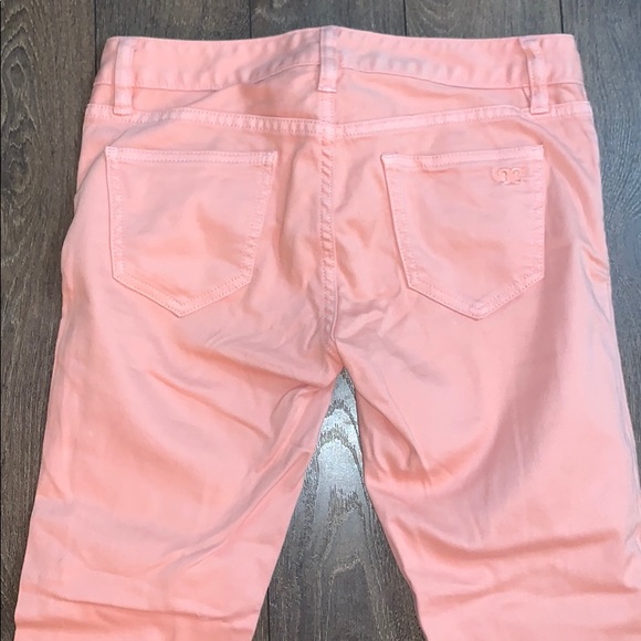 Tory Burch Pink Alexa Cropped Skinny Jeans - Picture 4 of 4
